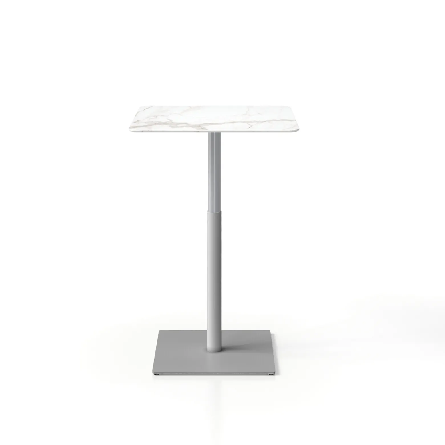 Trellex Square Height-Adjustable Table 30"D