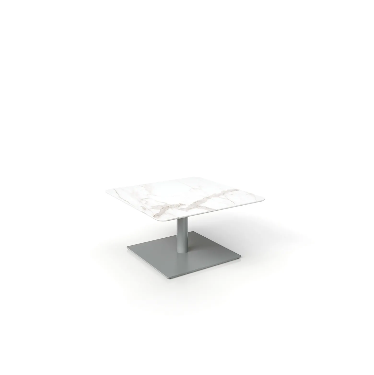 Trellex Square Table 30"Dx16"H
