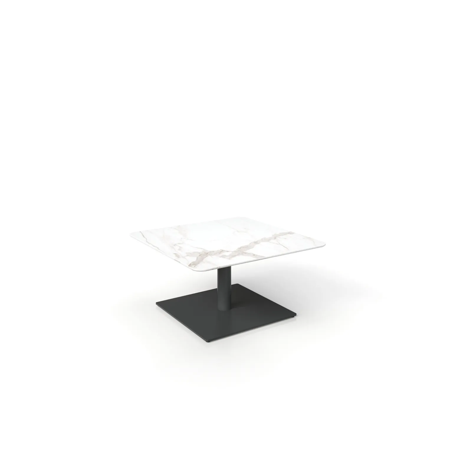 Trellex Square Table 30"Dx16"H