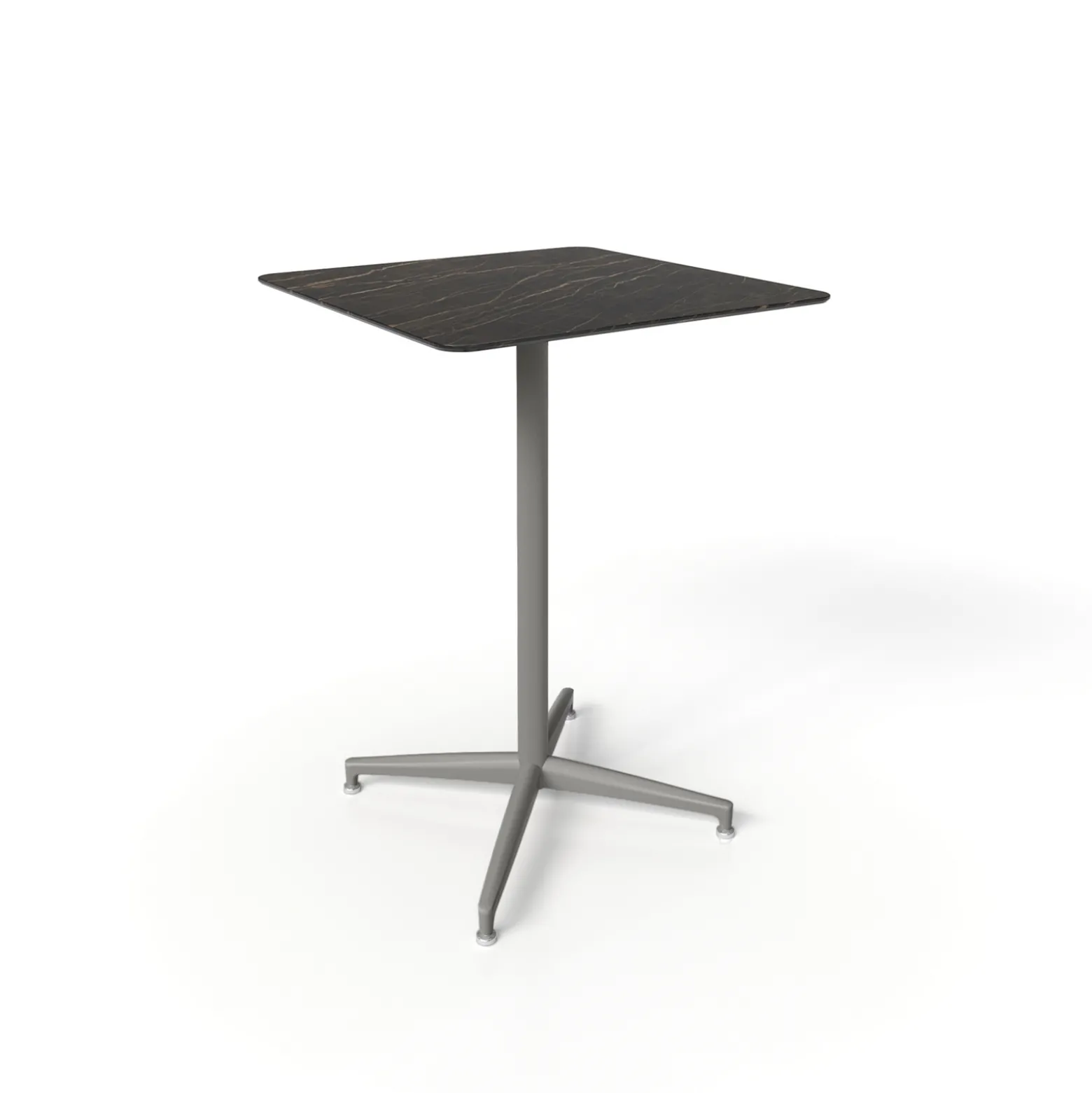 Trellex Square X-Base Table 30"Dx42"H