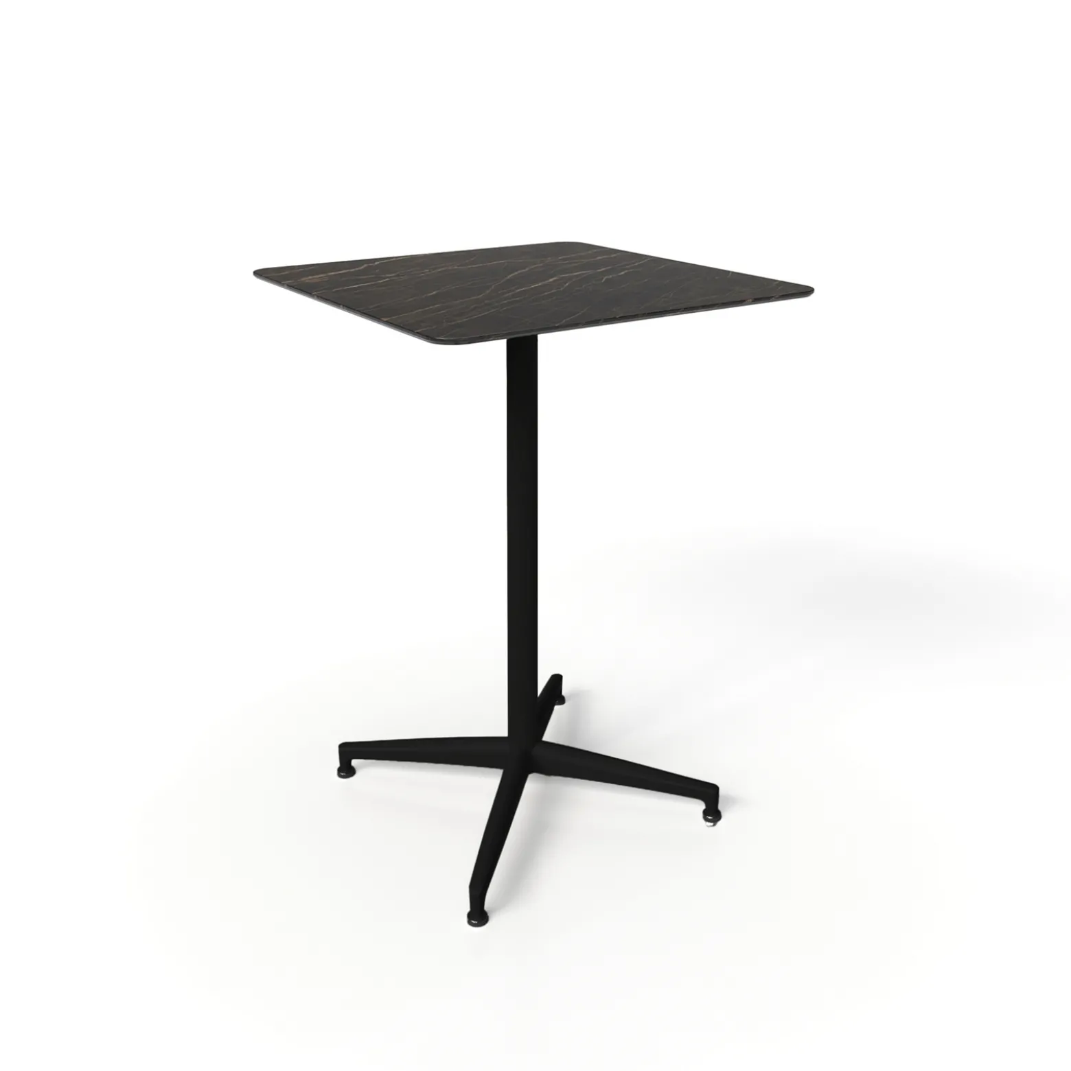 Trellex Square X-Base Table 30"Dx42"H
