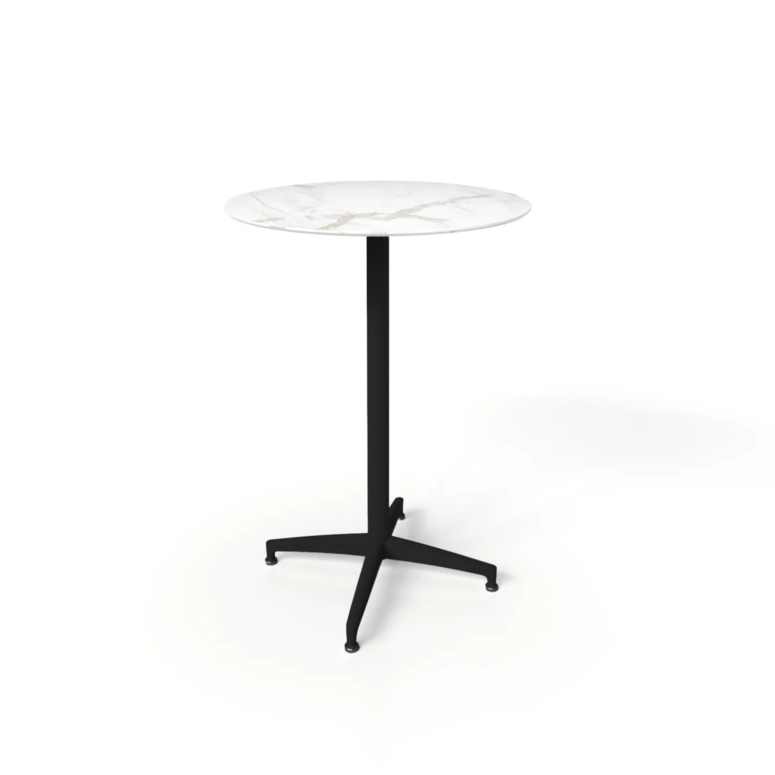 Trellex Square X-Base Table 30"Dx42"H