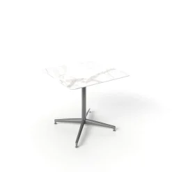 Trellex Square X-Base Table 30"Dx29"H