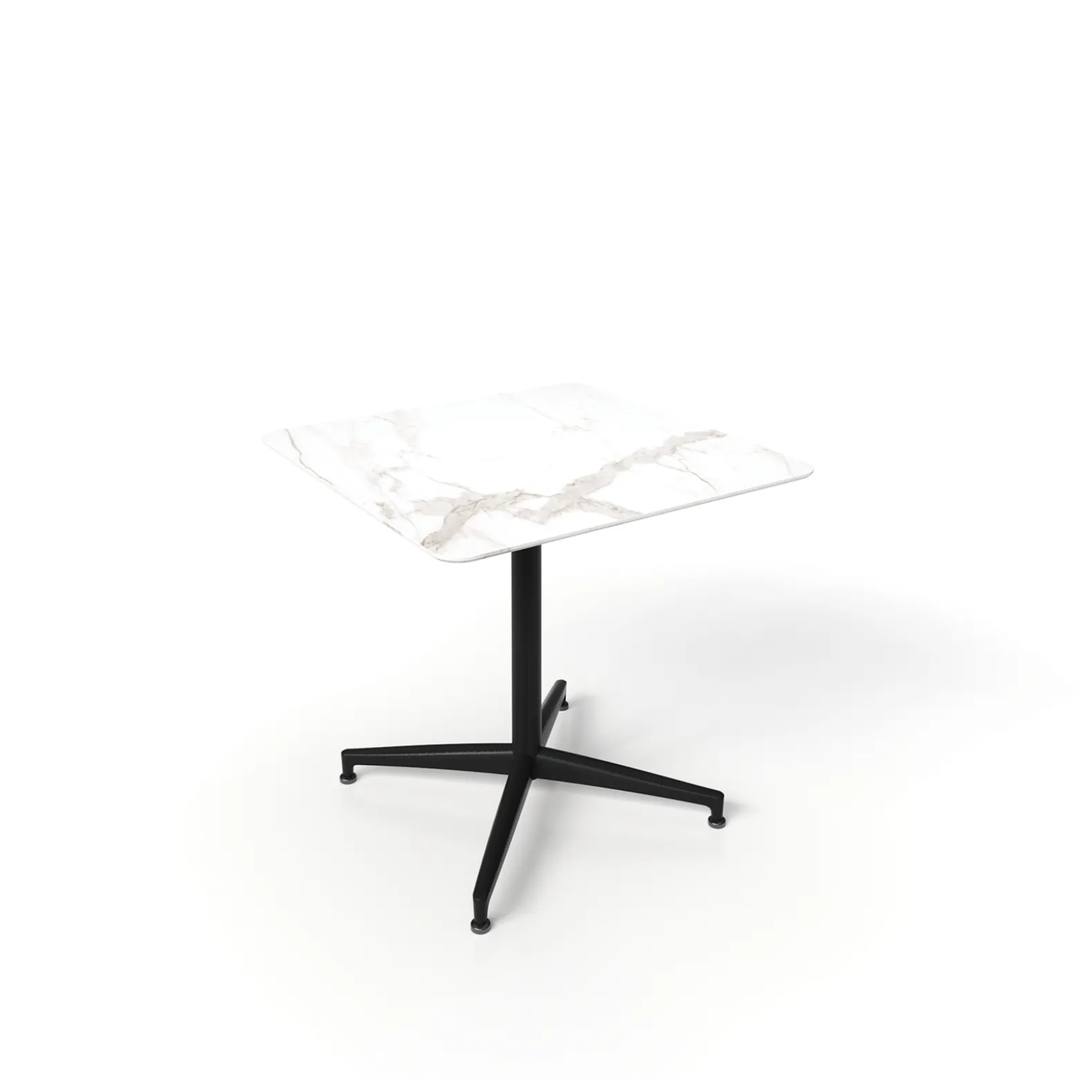 Trellex Square X-Base Table 30"Dx29"H