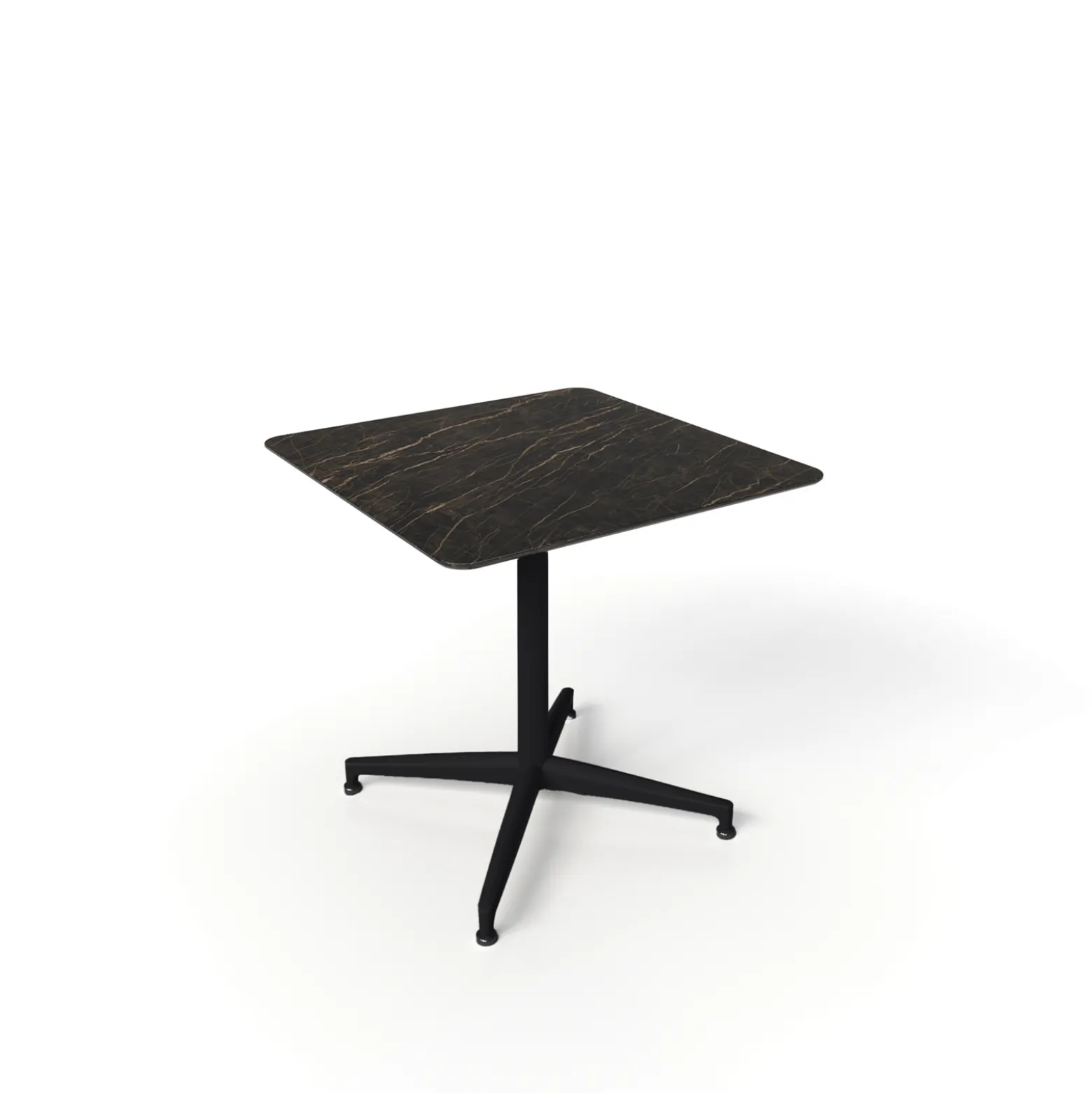 Trellex Square X-Base Table 30"Dx29"H