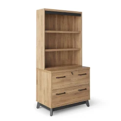 Trenton Lateral File w/ Hutch – 36"W