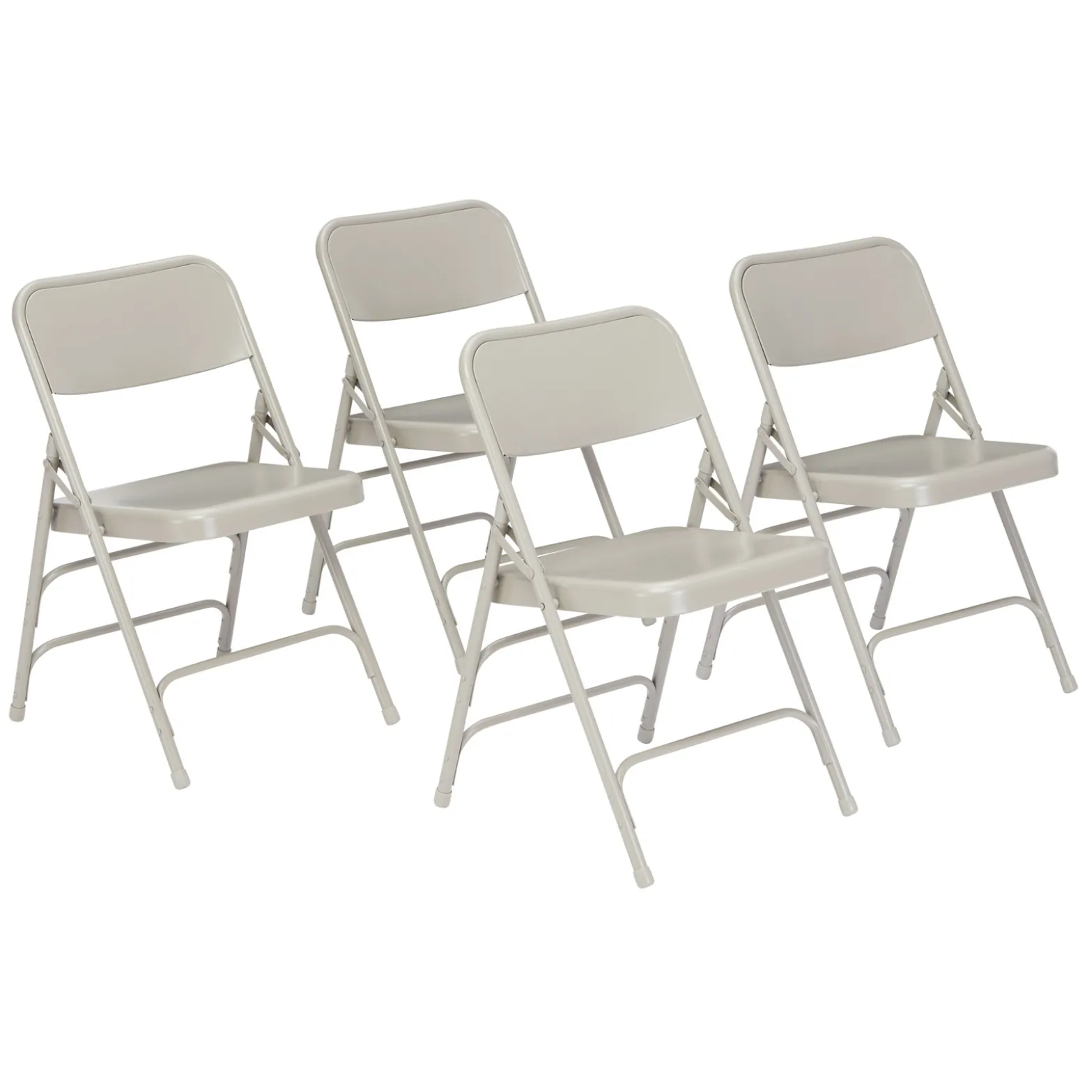 Triple Brace Steel Folding Chair 4 Pack