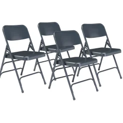 Triple Brace Steel Folding Chair 4 Pack