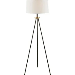 Tripod Floor & Table Lamps - Set of 3