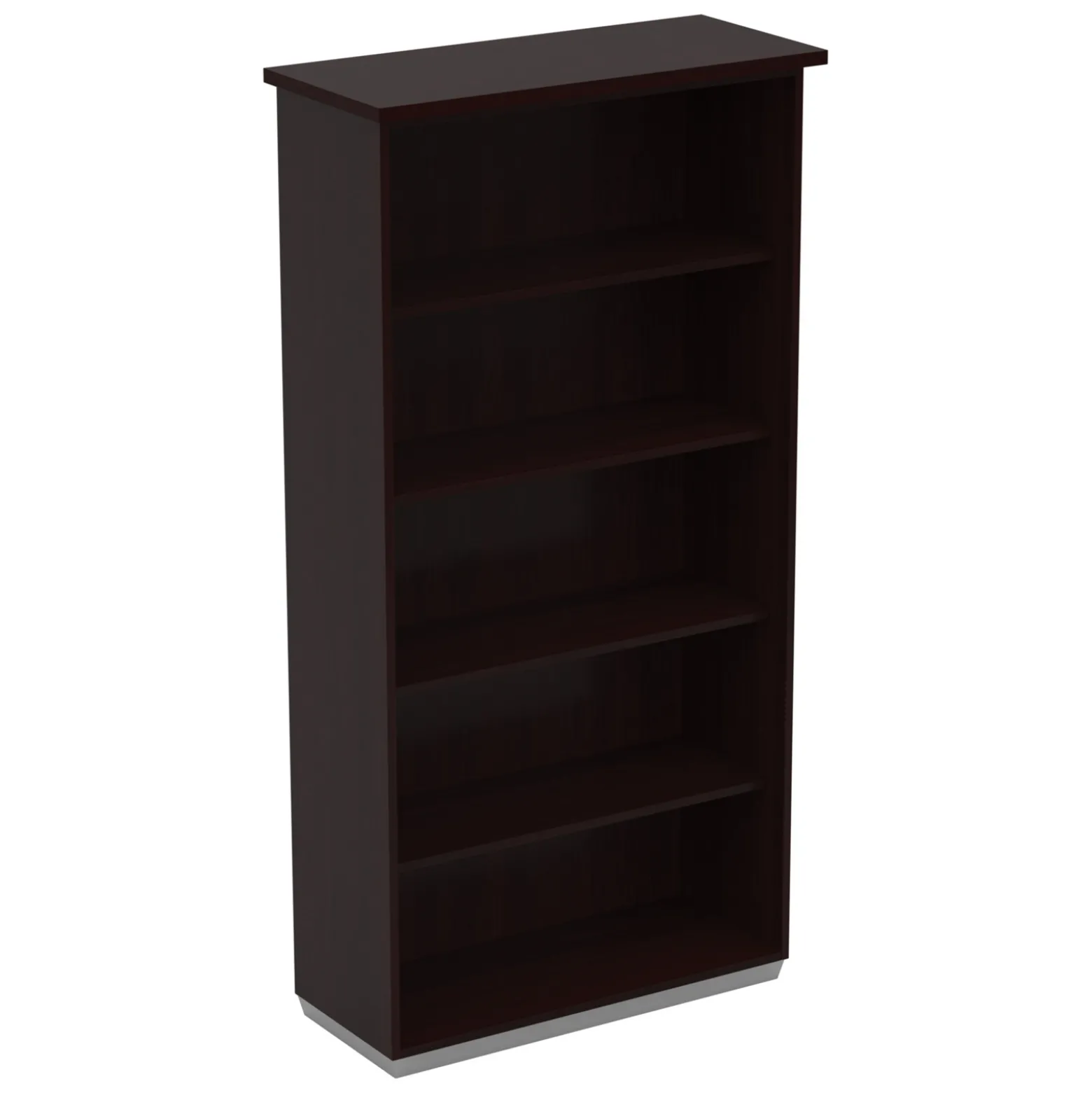 Tuxedo Five Shelf Open Bookcase - 72"H