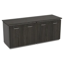 Tuxedo Four Door Double Storage Credenza - 72"W x 24"D