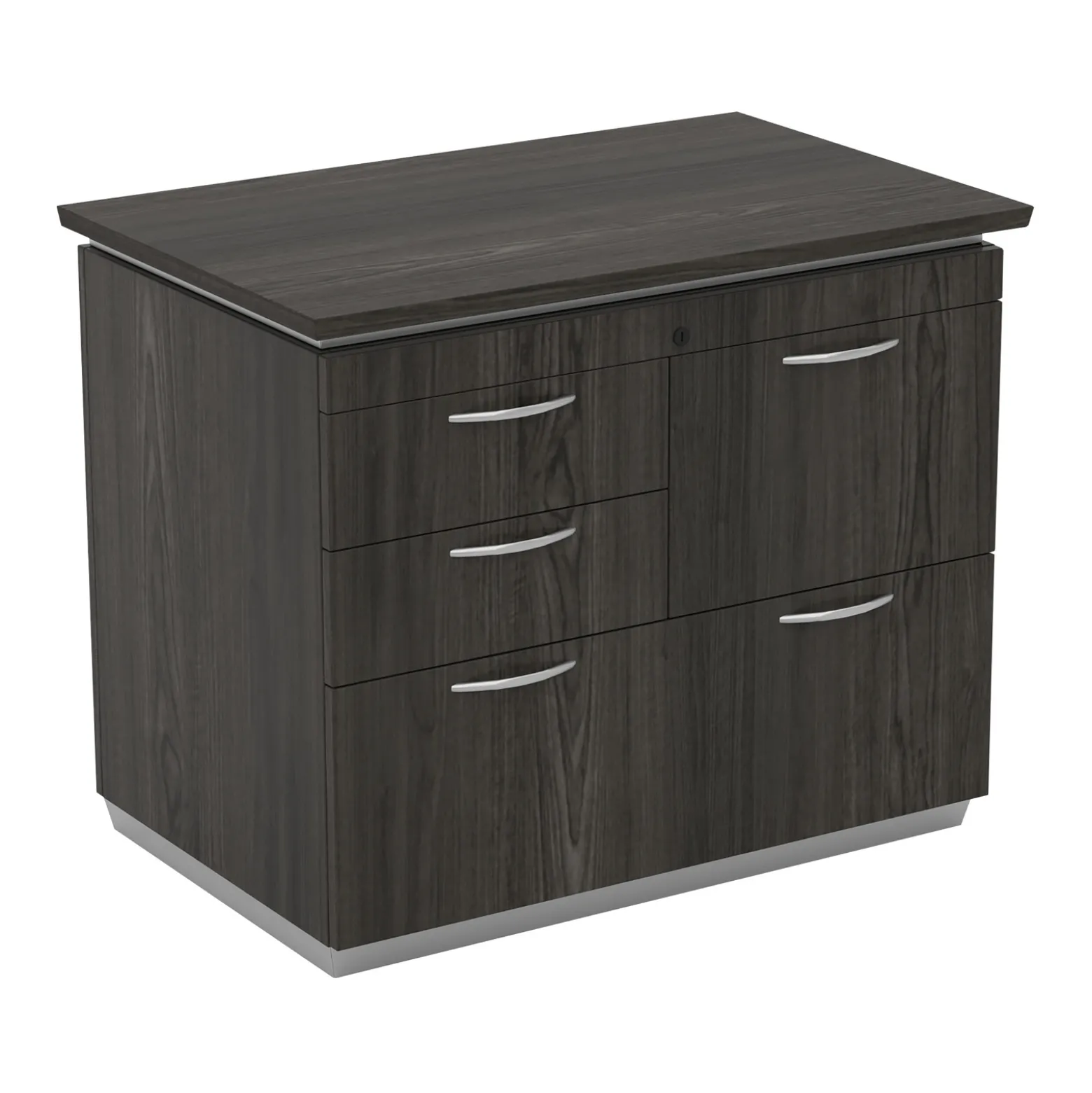 Tuxedo Mixed-Drawer File Cabinet - 36"W x 20"D