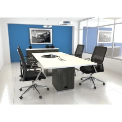 Tuxedo Six Seat Rectangular Conference Table - 120"W x 48"D