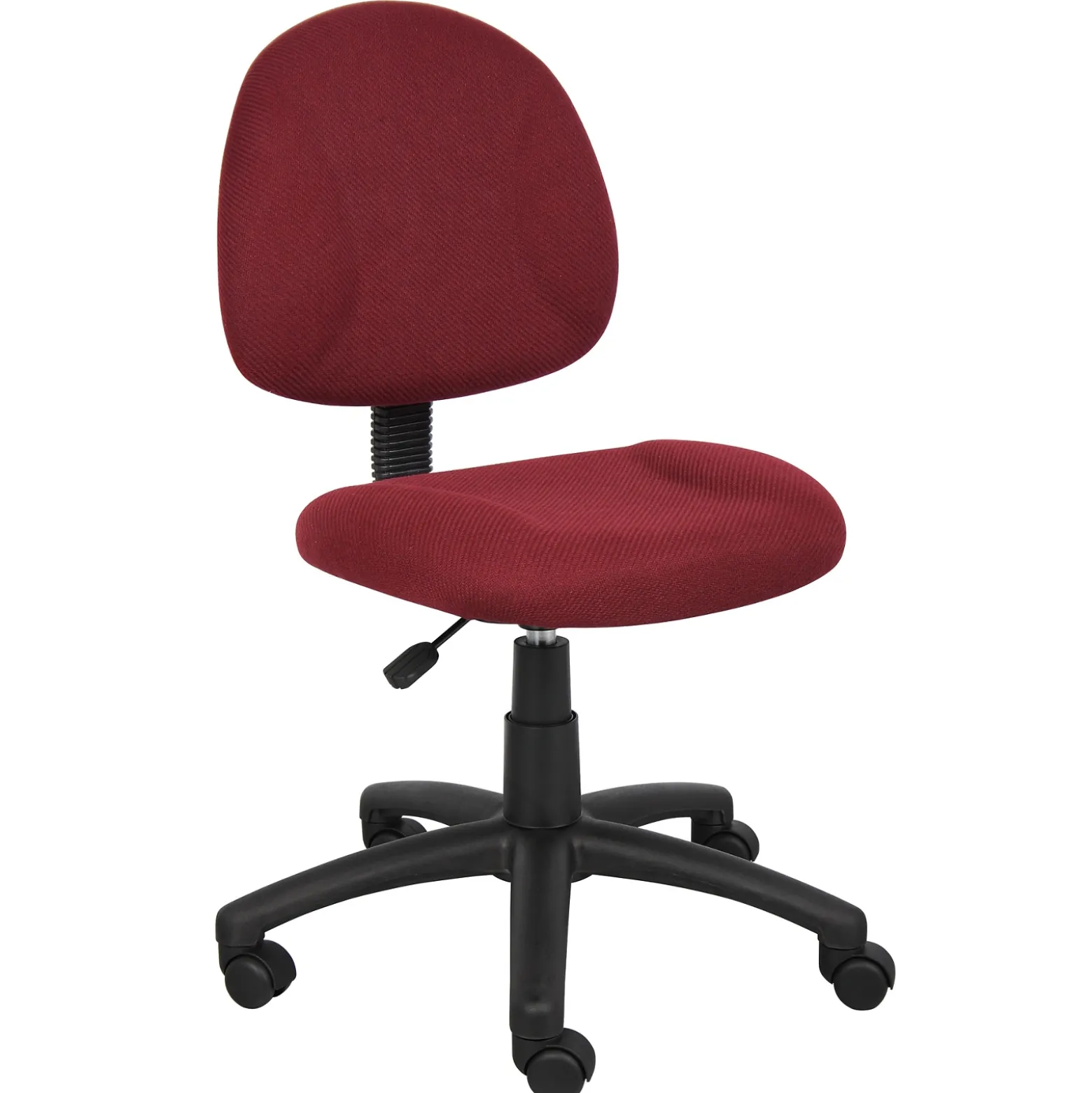 Tweed Fabric Armless Task Chair