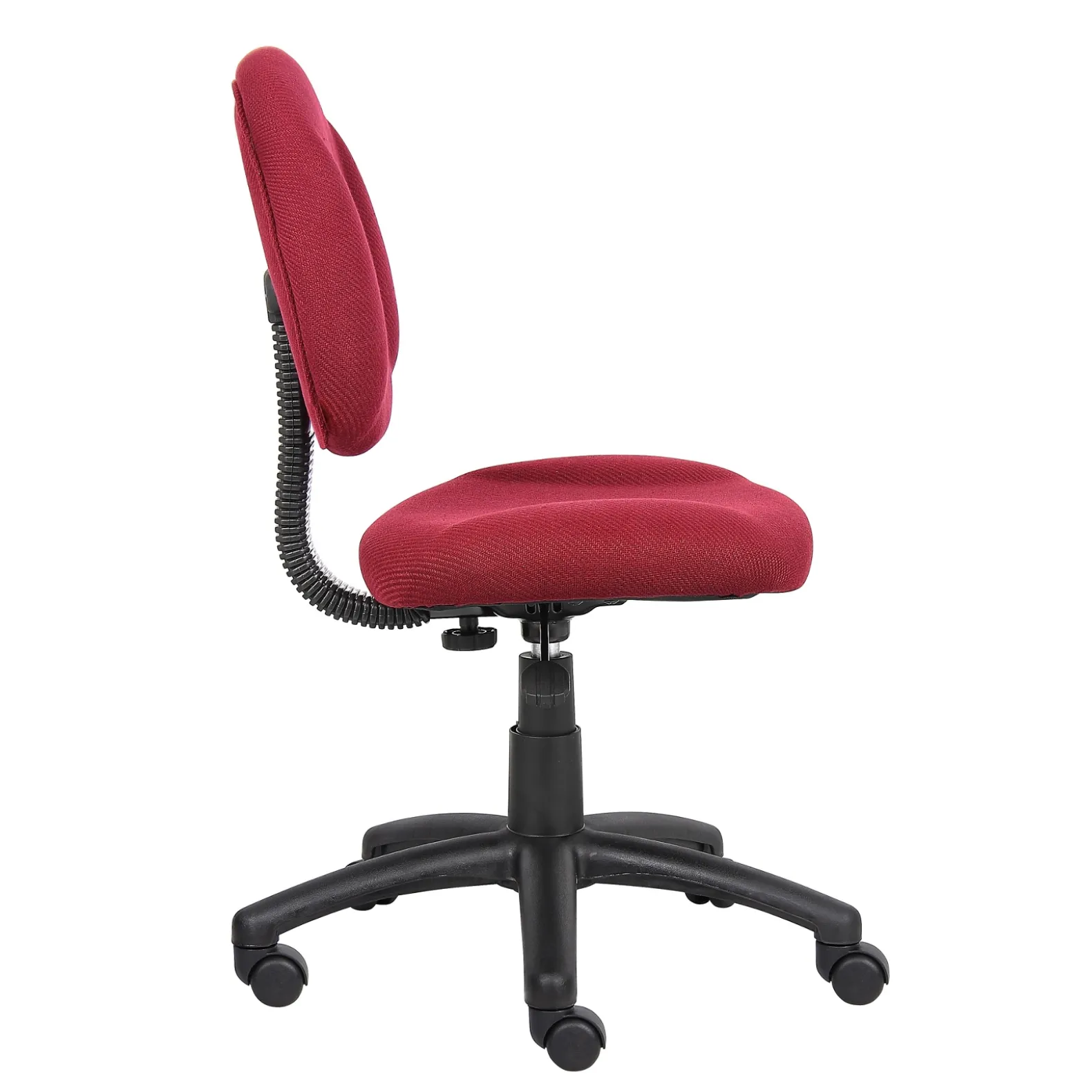 Tweed Fabric Armless Task Chair