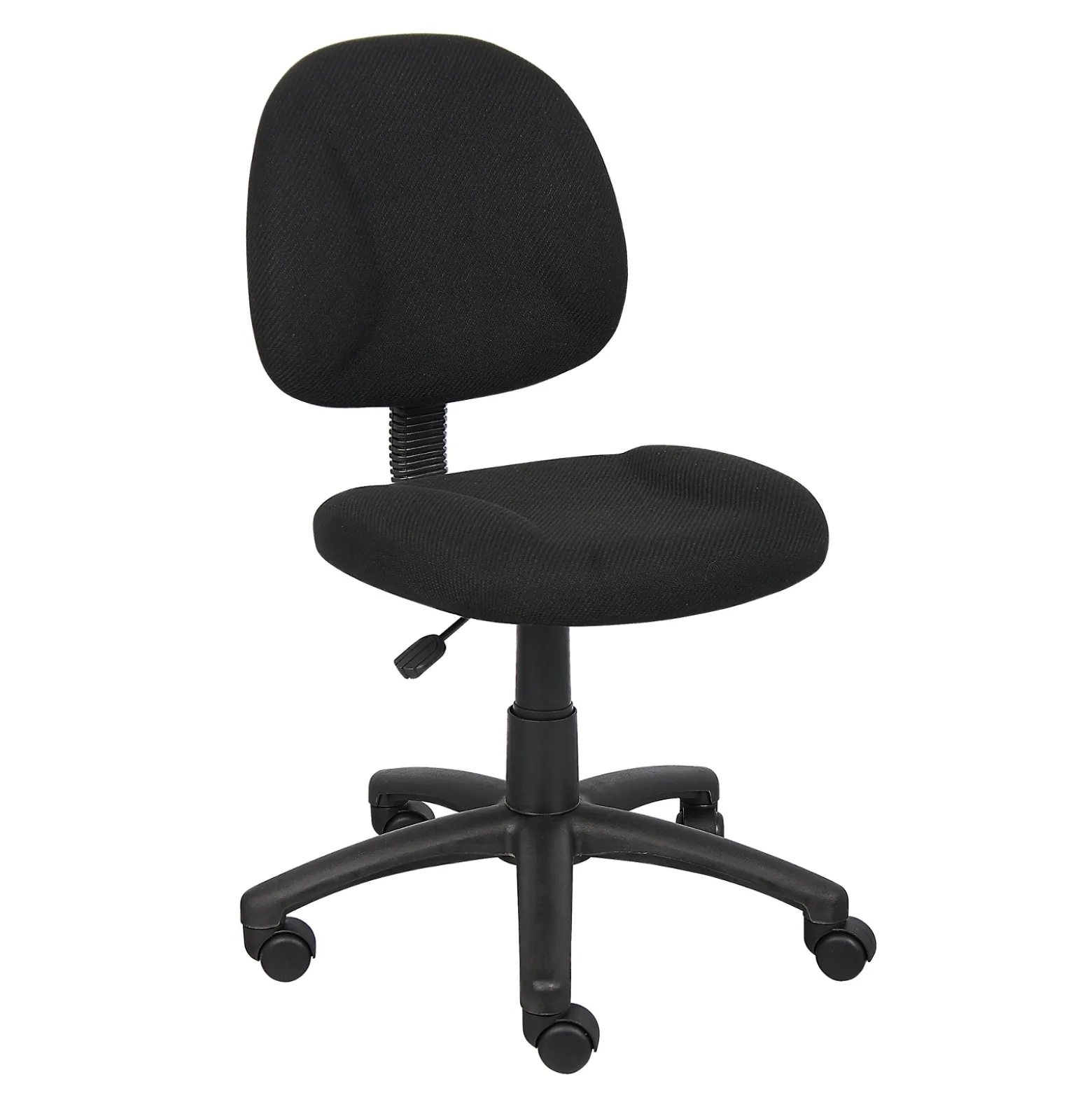 Tweed Fabric Armless Task Chair