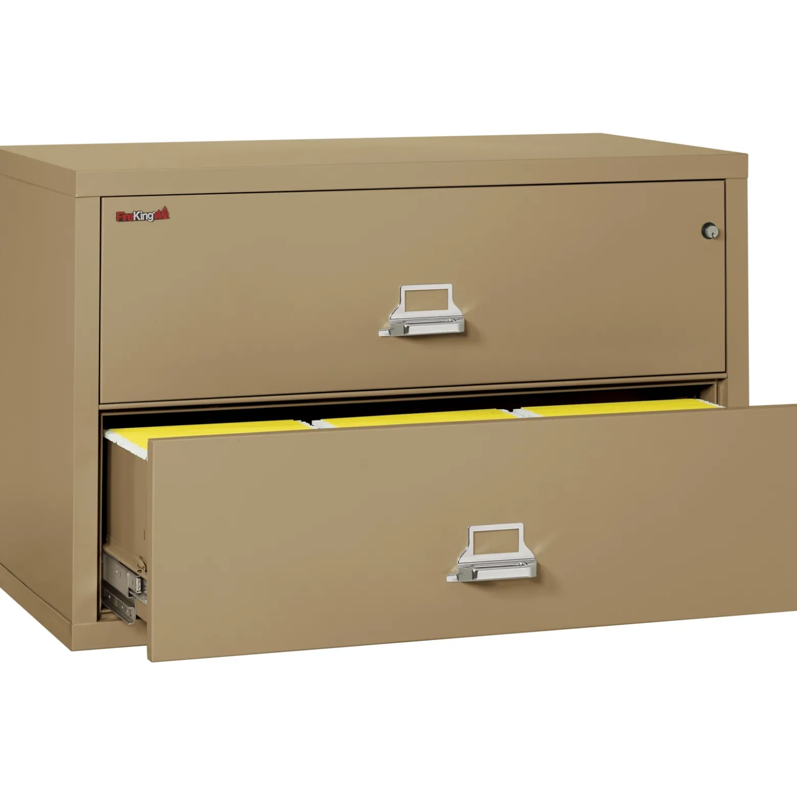 Two Drawer Fireproof Lateral File - 44"W