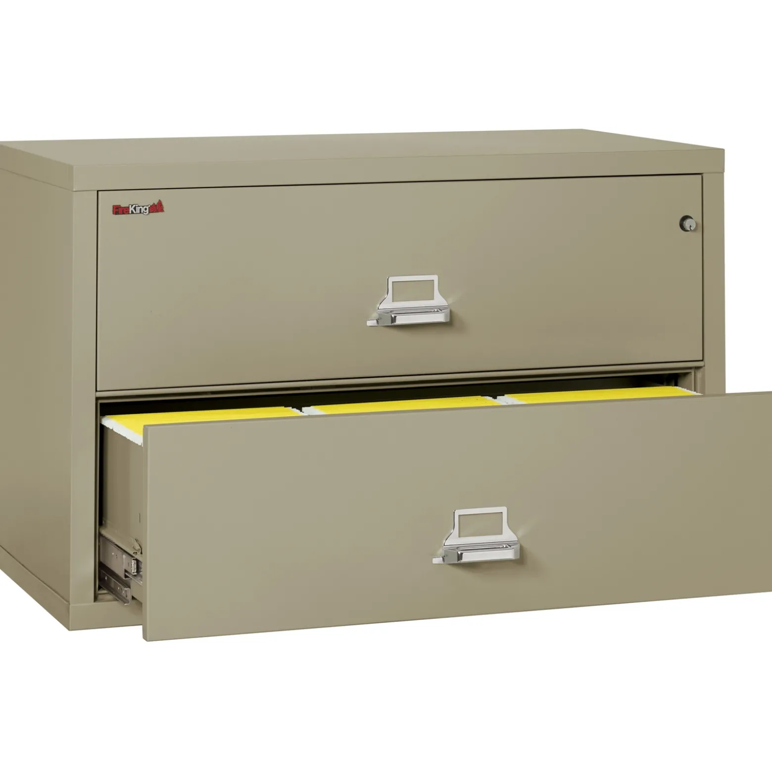 Two Drawer Fireproof Lateral File - 44"W