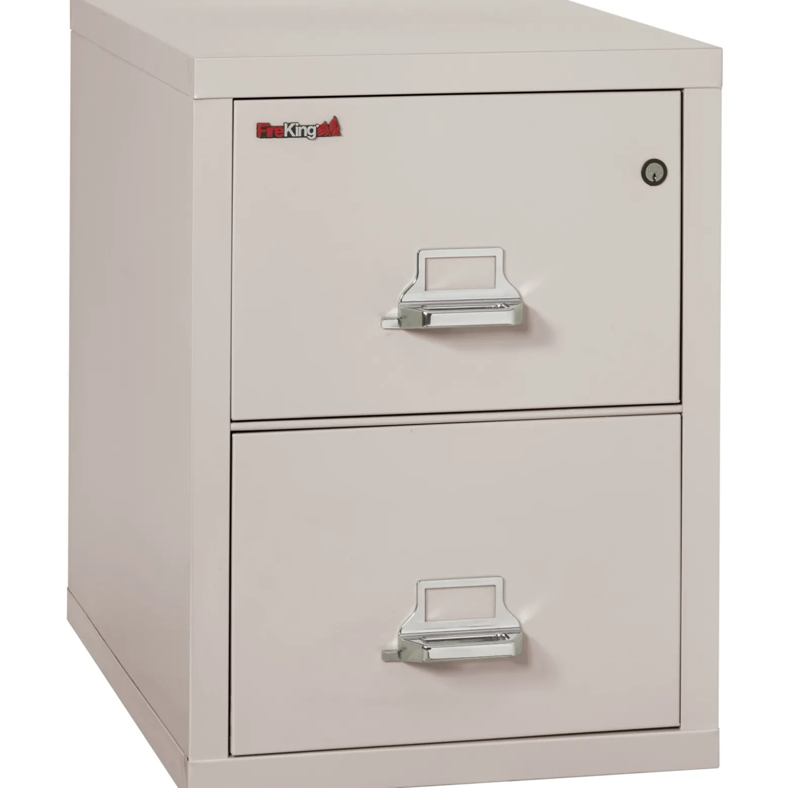 Two Drawer Fireproof Legal Size Vertical File - 31"D