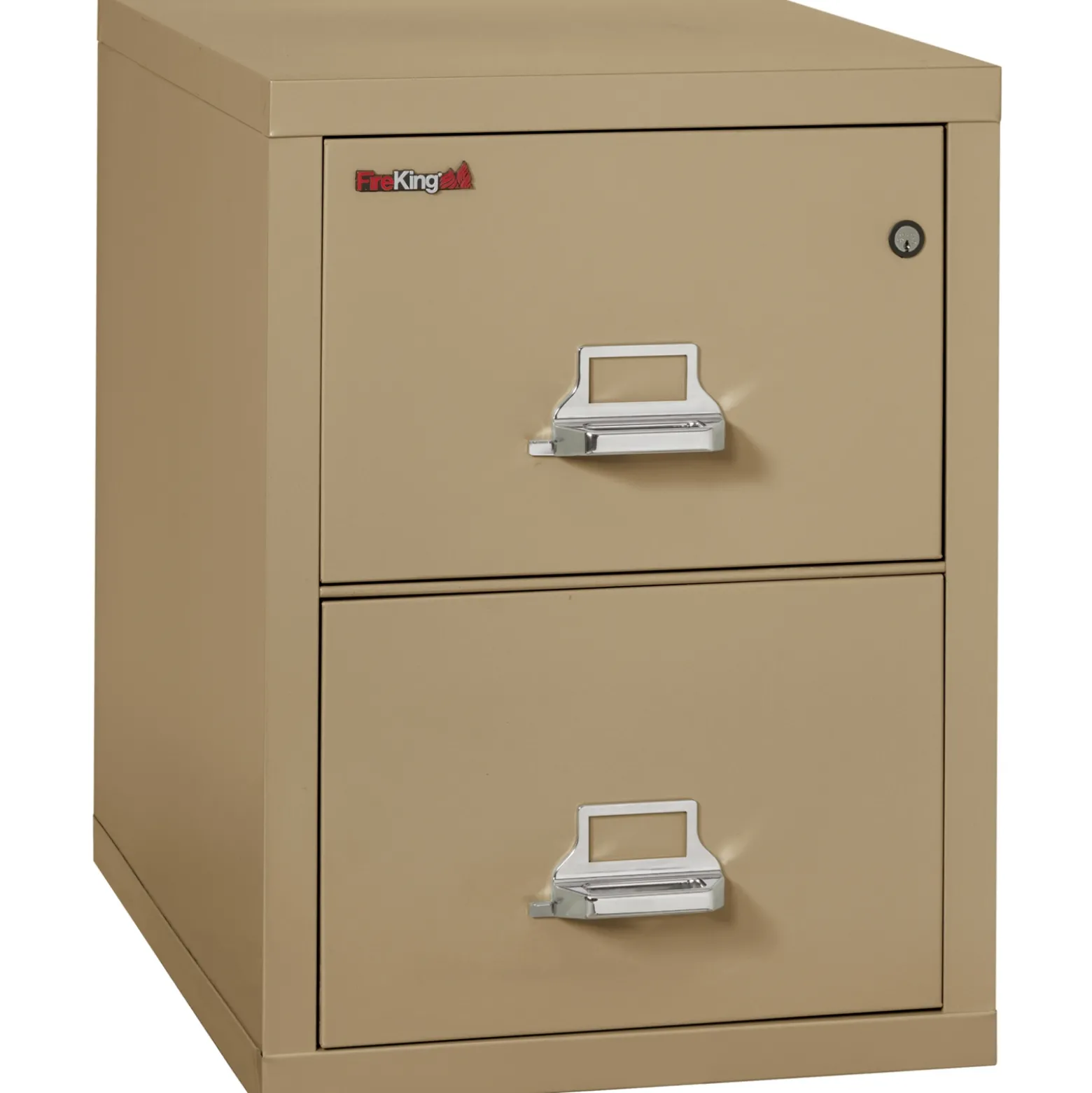 Two Drawer Fireproof Legal Size Vertical File - 31"D