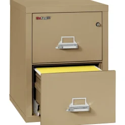 Two Drawer Fireproof Legal Size Vertical File - 25