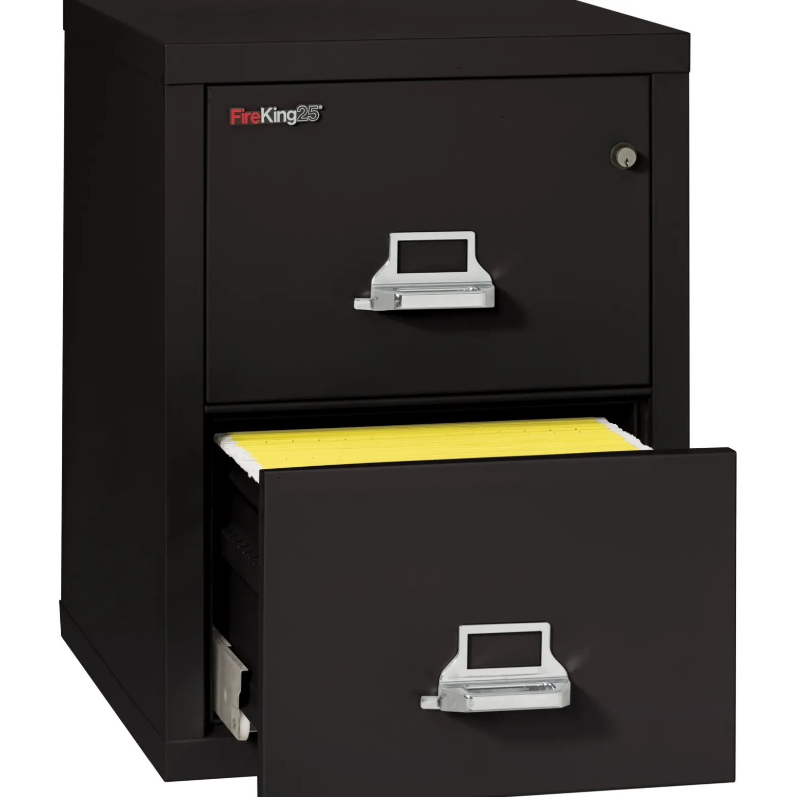 Two Drawer Fireproof Letter Size Vertical File - 25"D