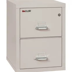 Two Drawer Fireproof Letter Size Vertical File - 25