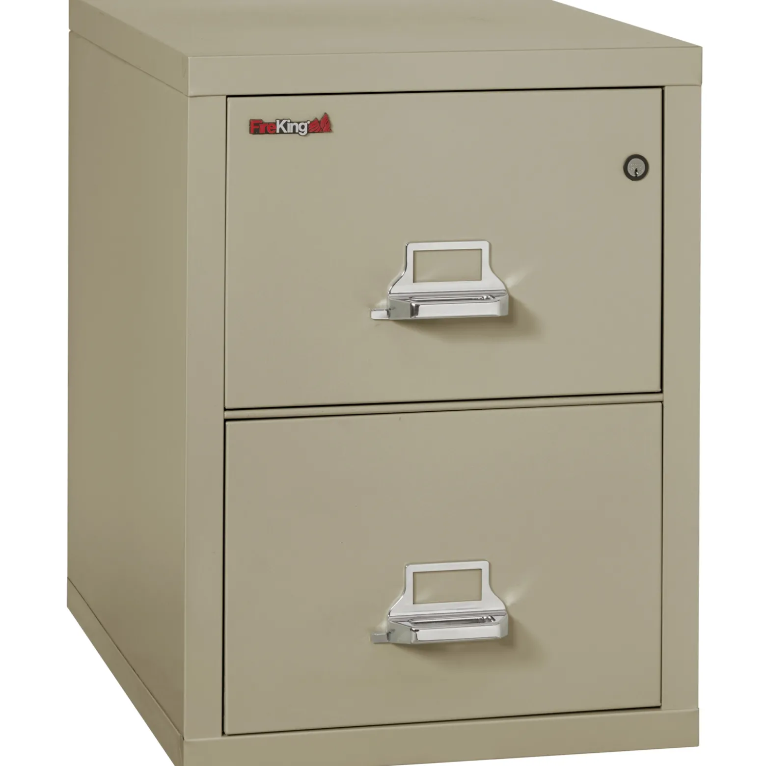 Two Drawer Fireproof Letter Size Vertical File - 31"D