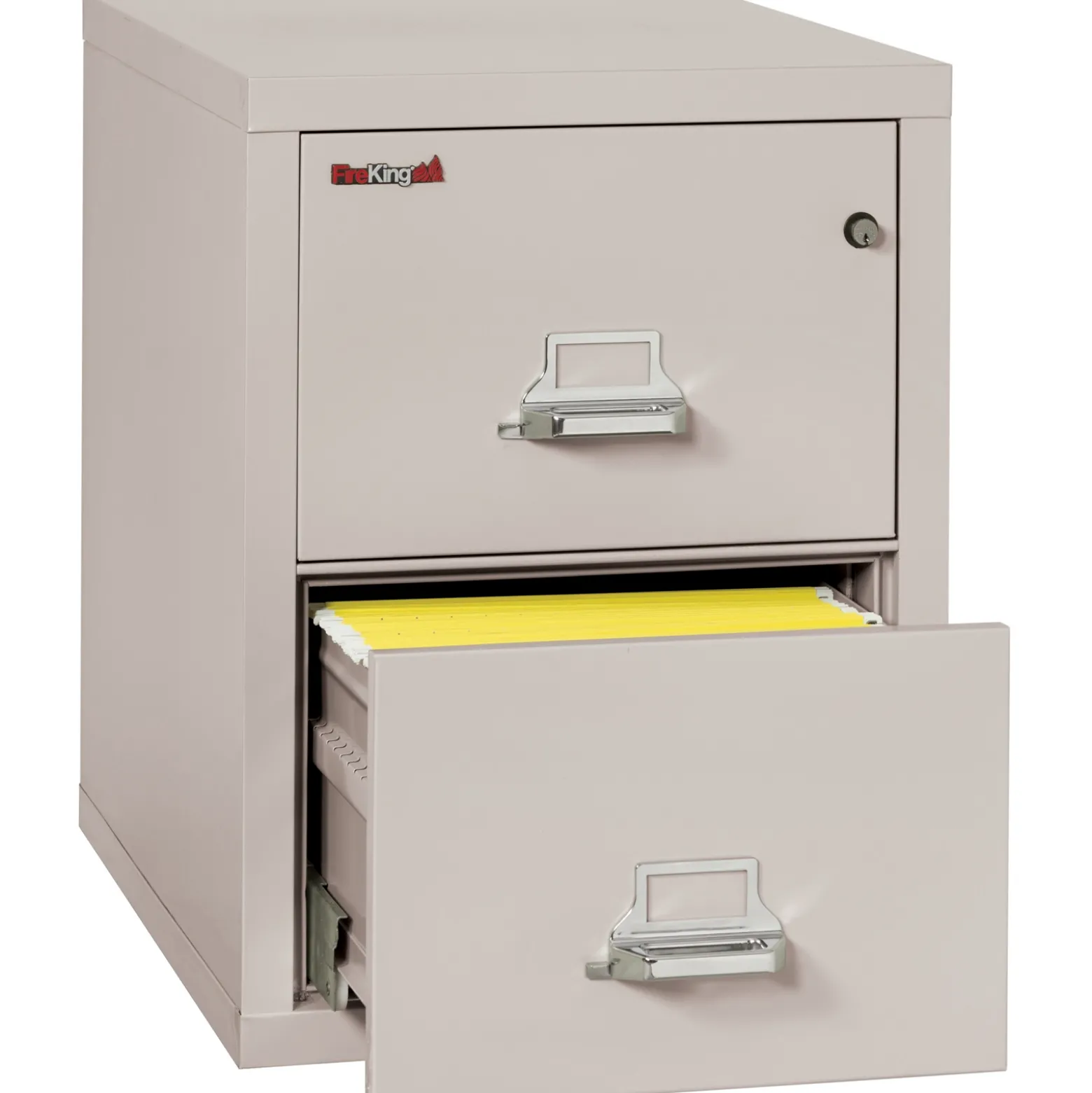 Two Drawer Fireproof Letter Size Vertical File - 31"D