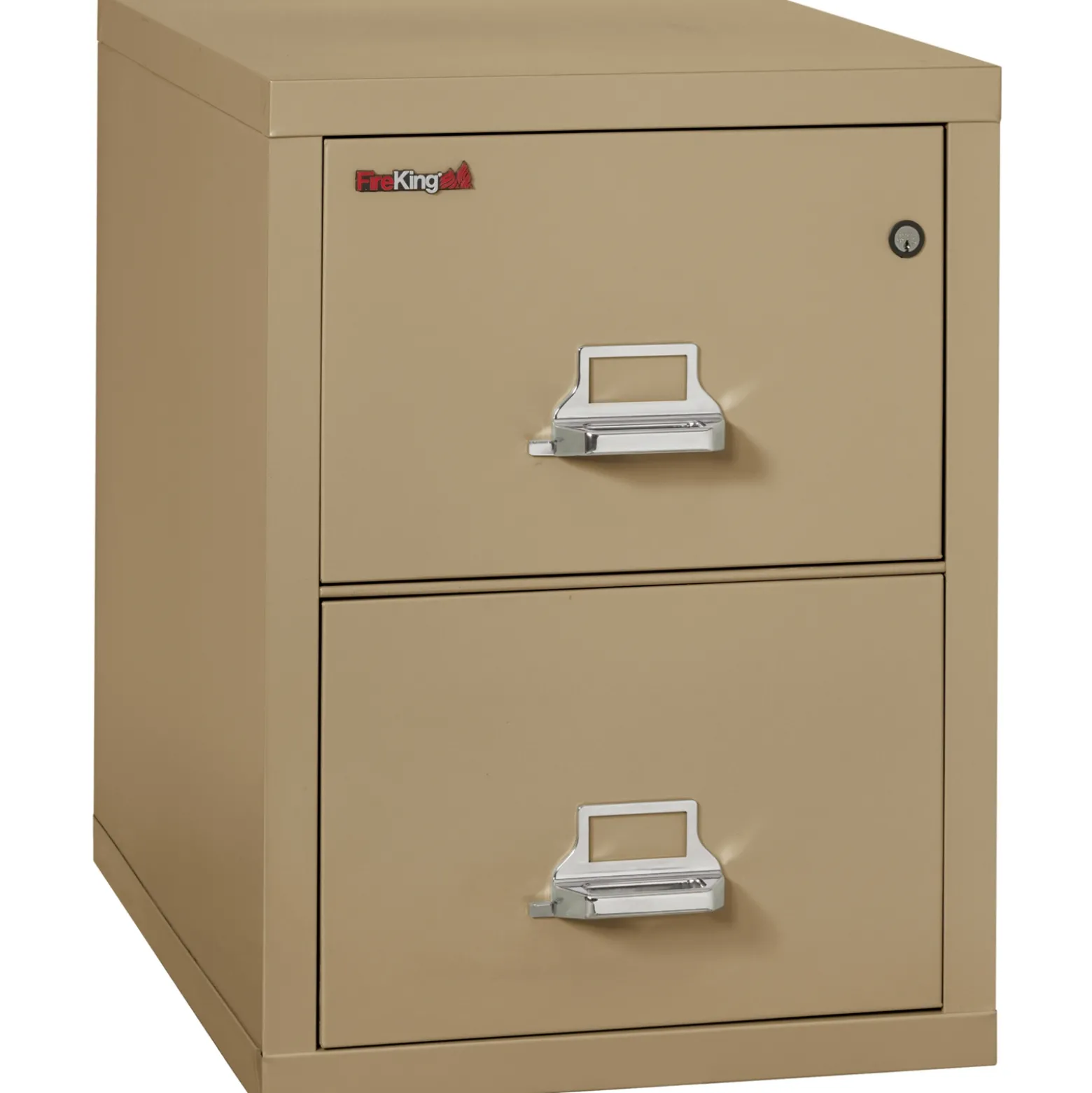 Two Drawer Fireproof Letter Size Vertical File - 31"D