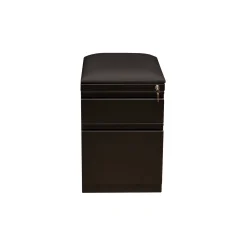 Two Drawer Mobile Pedestal with Cushion- 20
