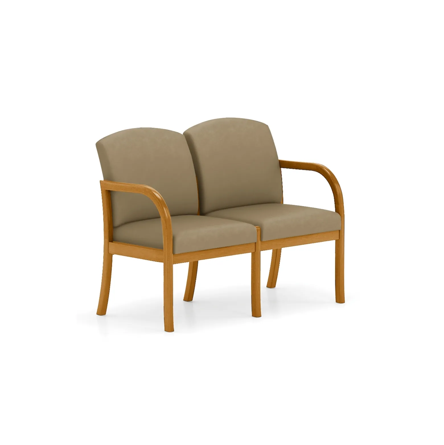 Two Seat Vinyl Sofa