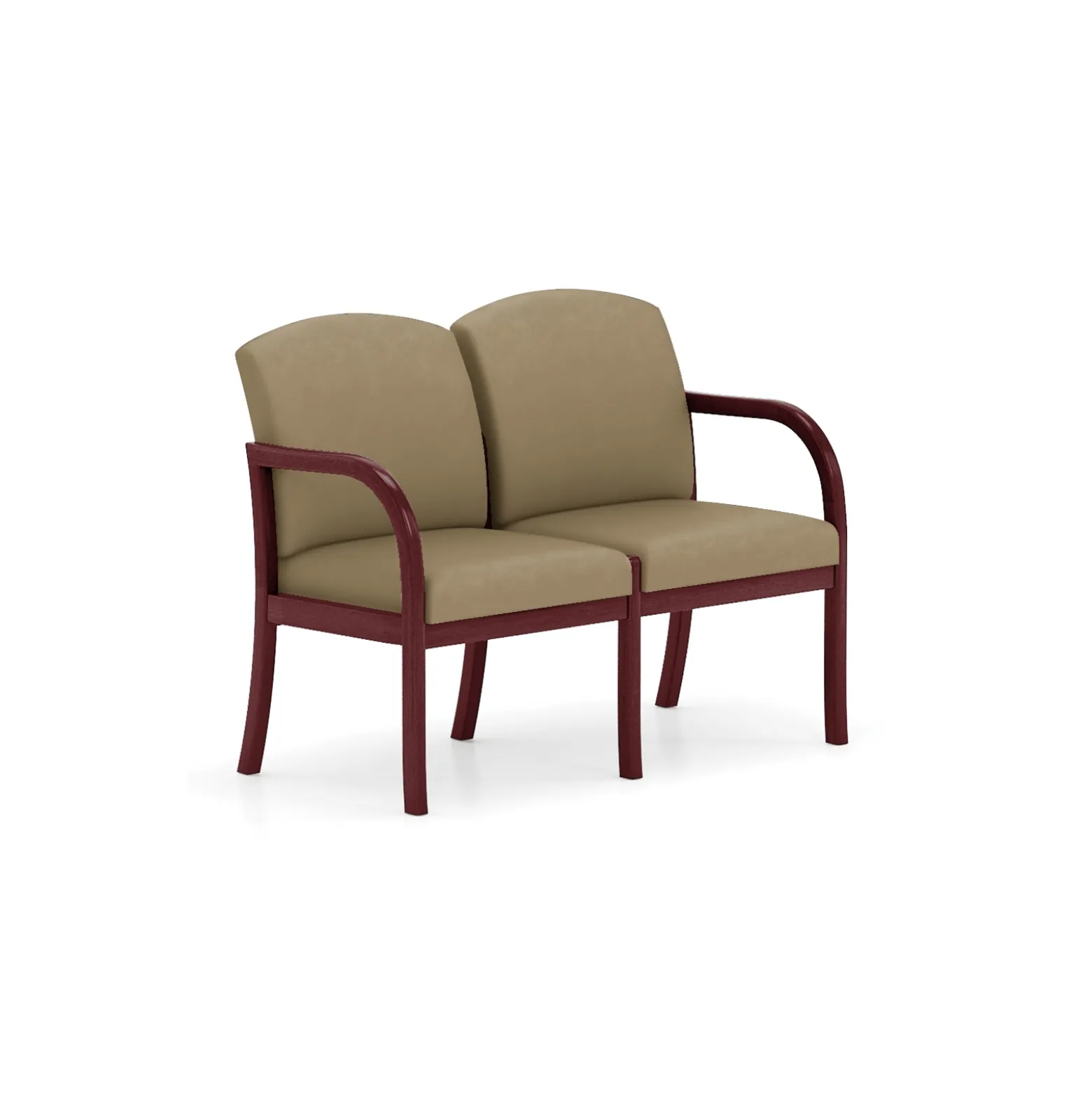 Two Seat Vinyl Sofa