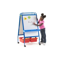 Two-Sided Early Learning Station - 26.5"W x 48"H