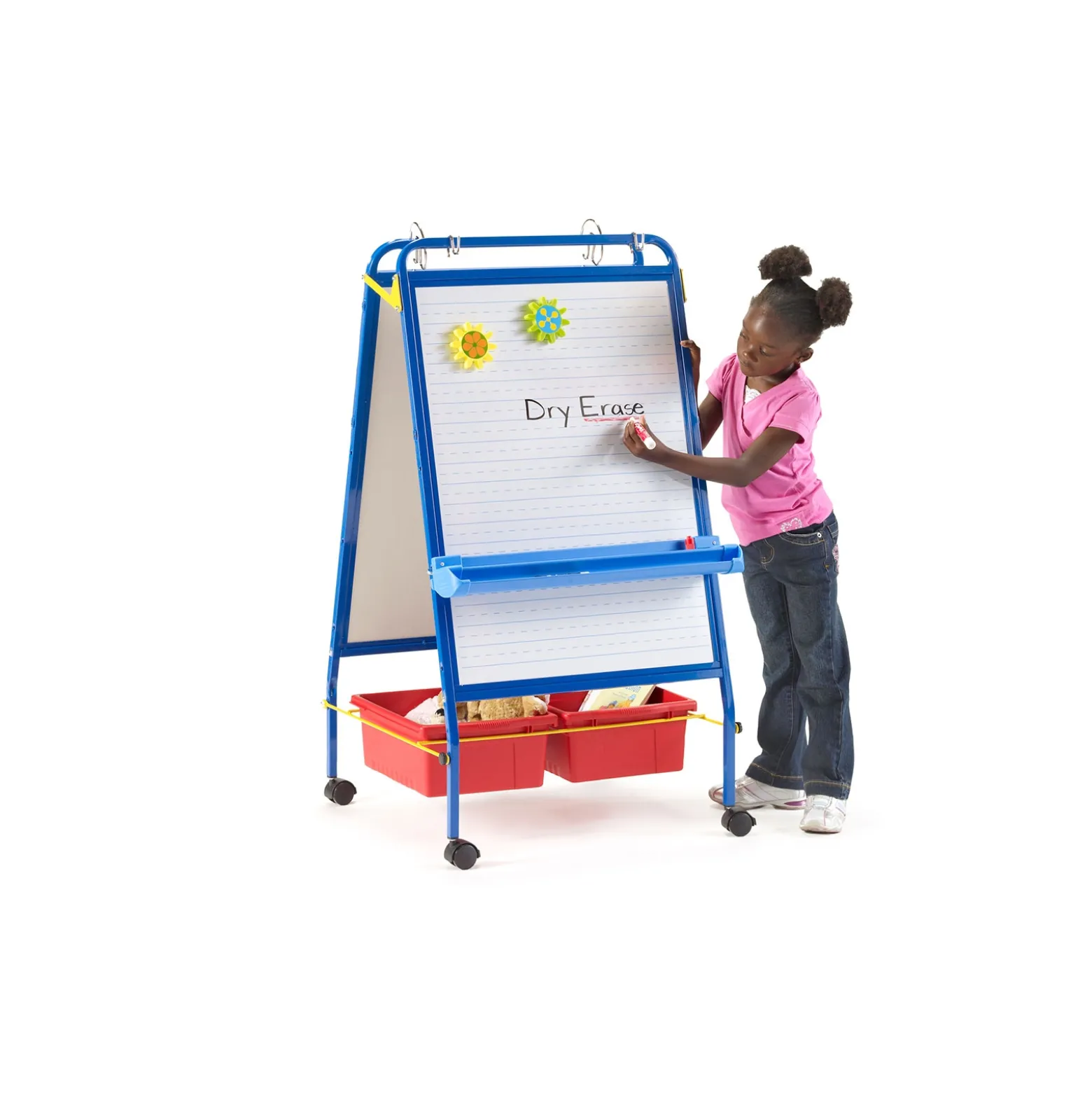 Two-Sided Early Learning Station - 26.5"W x 48"H