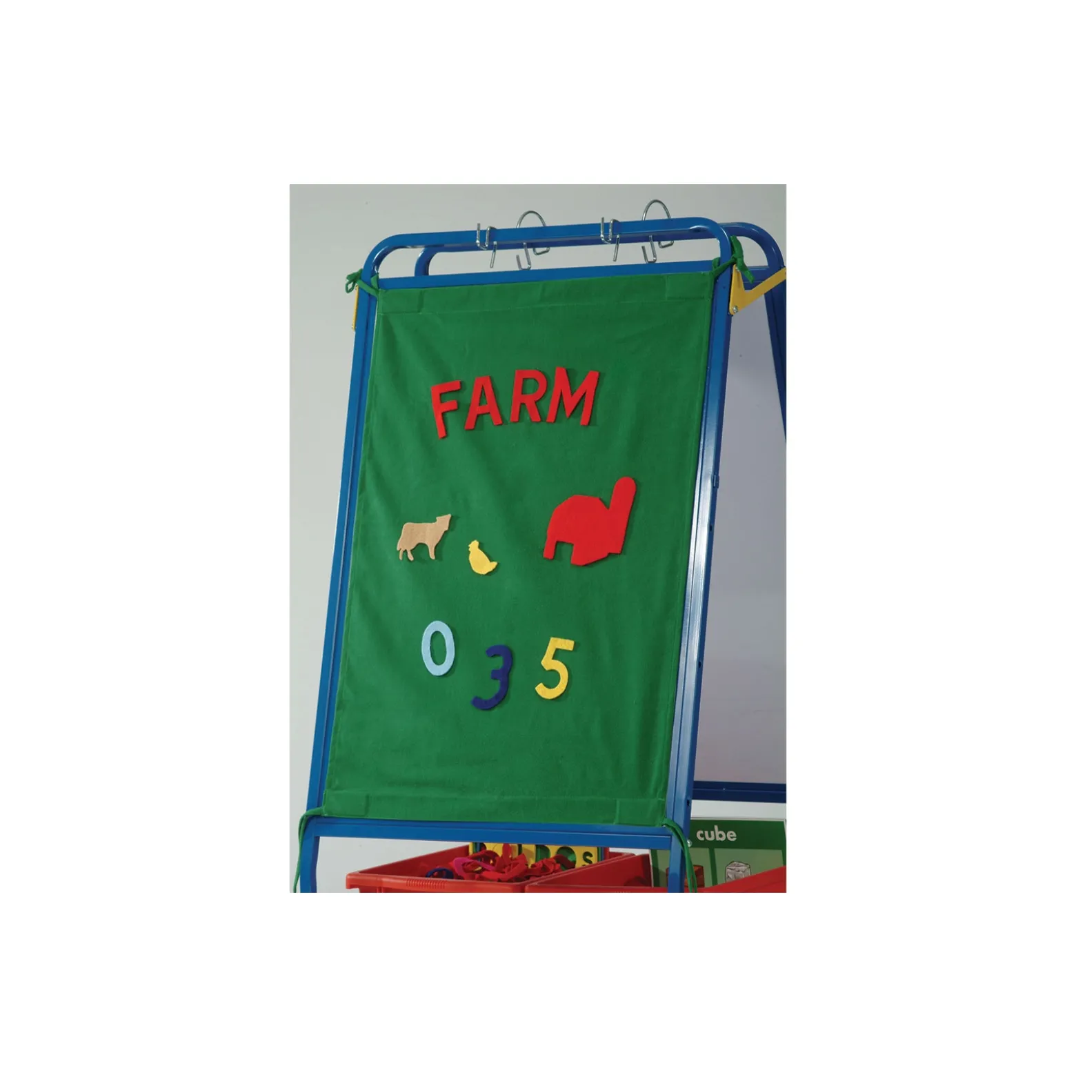 Two-Sided Early Learning Station - 26.5"W x 48"H