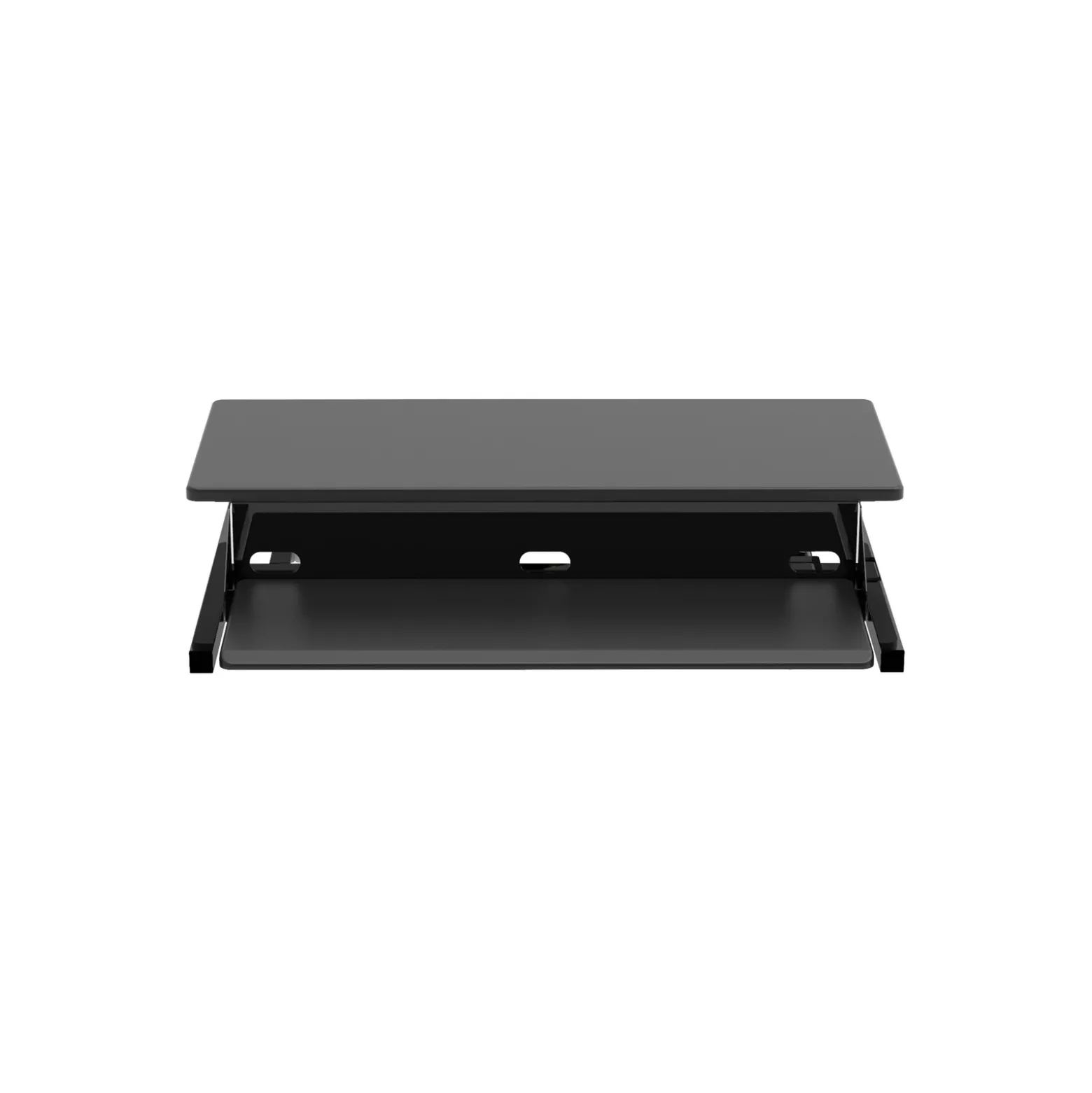 Two-Tier Pneumatic Standing Desk Converter