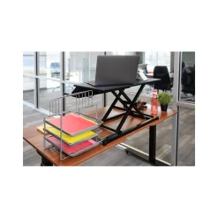 Two-Tier Pneumatic Standing Desk Converter