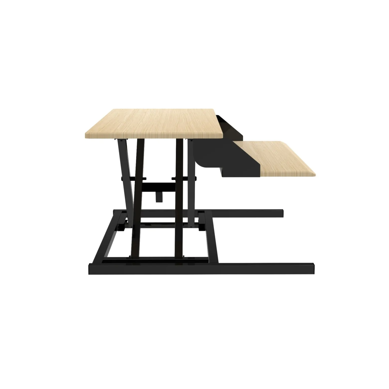Two-Tier Pneumatic Standing Desk Converter