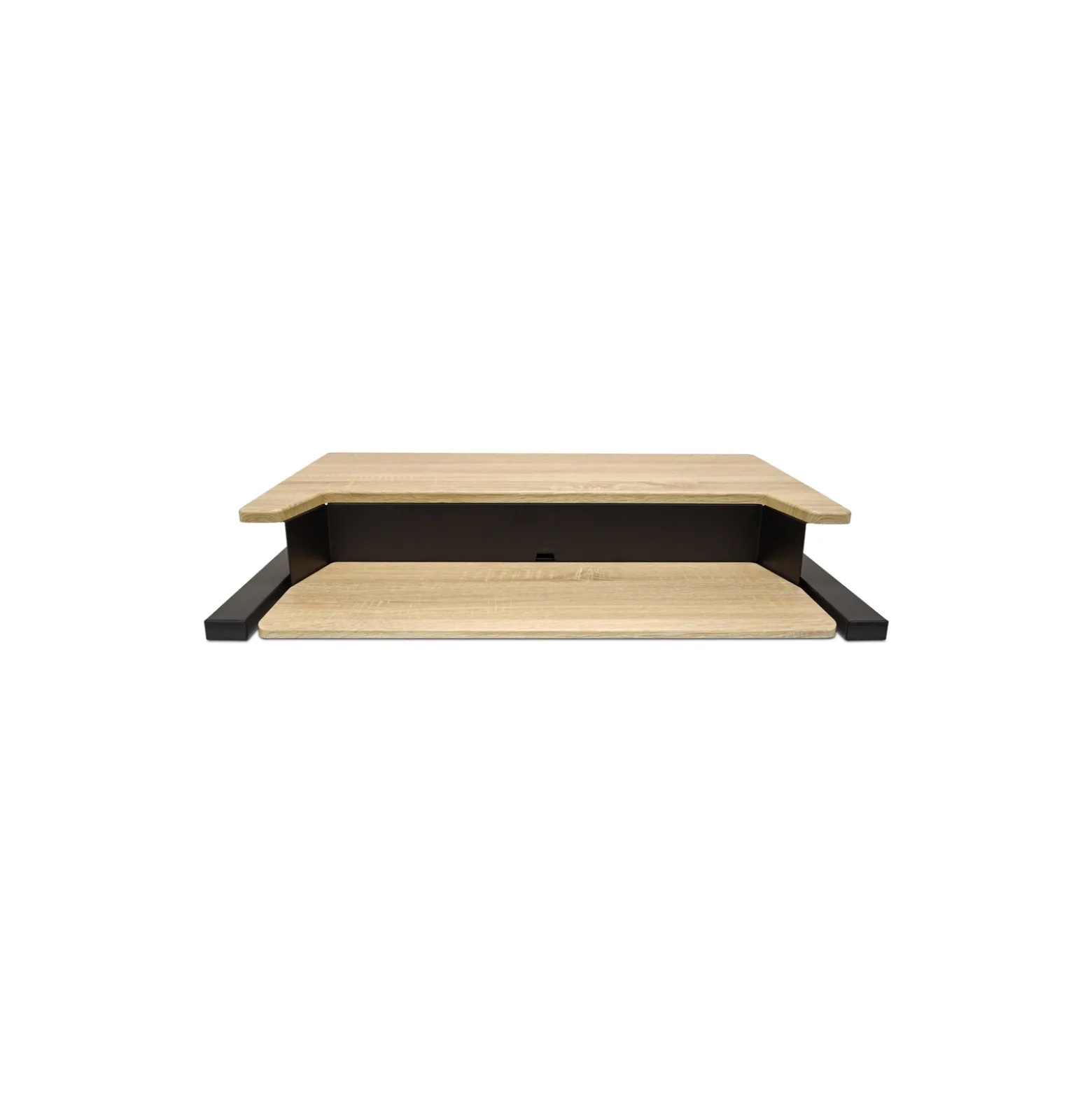 Two-Tier Pneumatic Standing Desk Converter