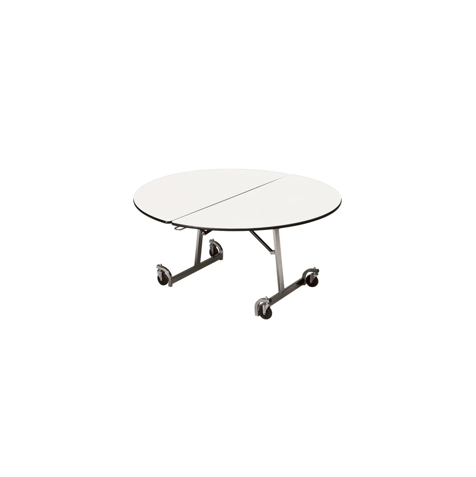 Uniframe Round Folding Cafeteria Table - 72" dia
