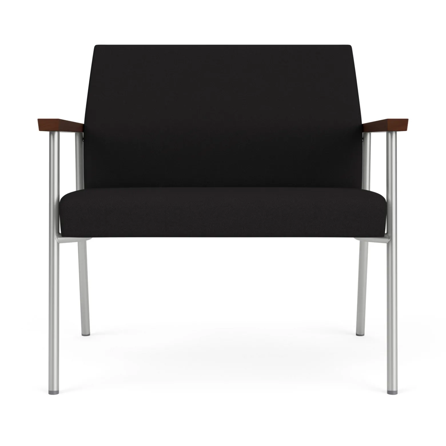 Uptown Bariatric Guest Chair with Solid Fabric Upholstery