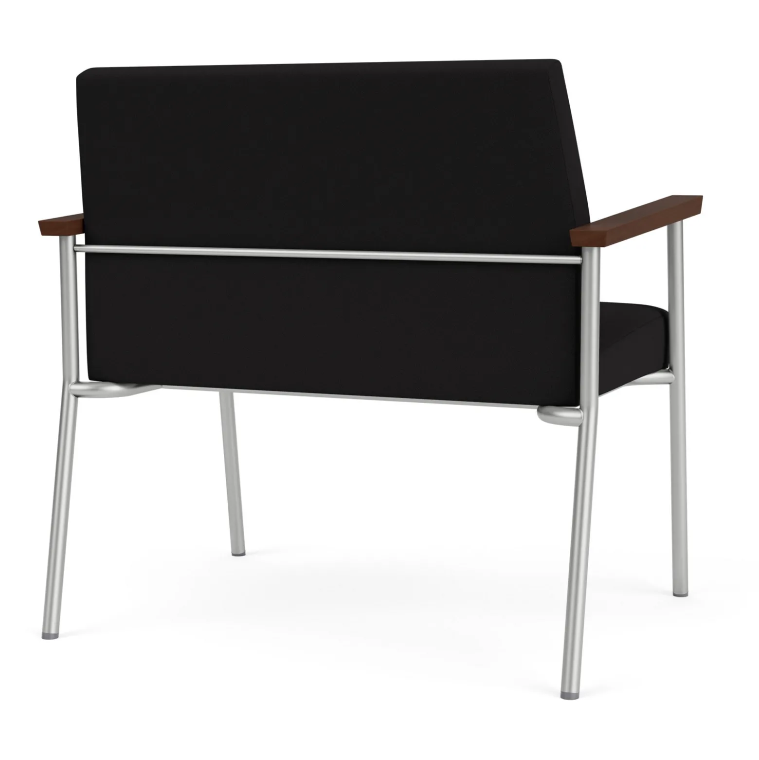 Uptown Bariatric Guest Chair with Solid Fabric Upholstery