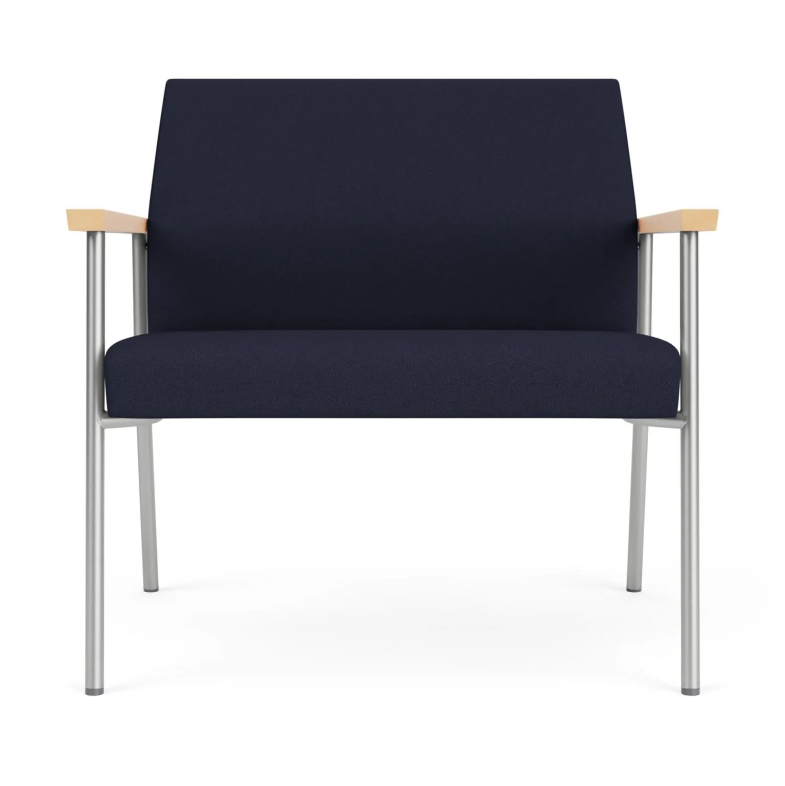 Uptown Bariatric Guest Chair with Solid Fabric Upholstery