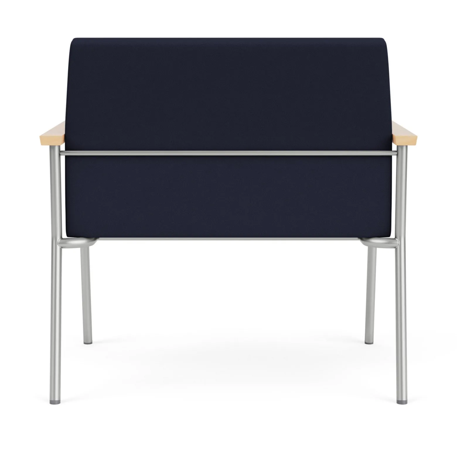 Uptown Bariatric Guest Chair with Solid Fabric Upholstery