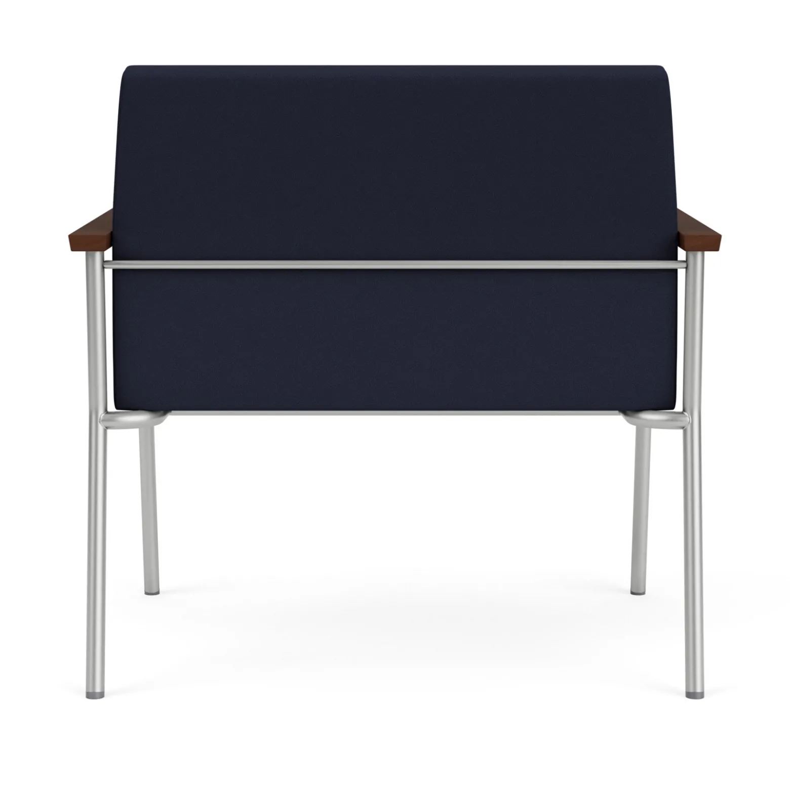 Uptown Bariatric Guest Chair with Solid Fabric Upholstery