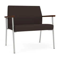Uptown Bariatric Guest Chair with Solid Fabric Upholstery