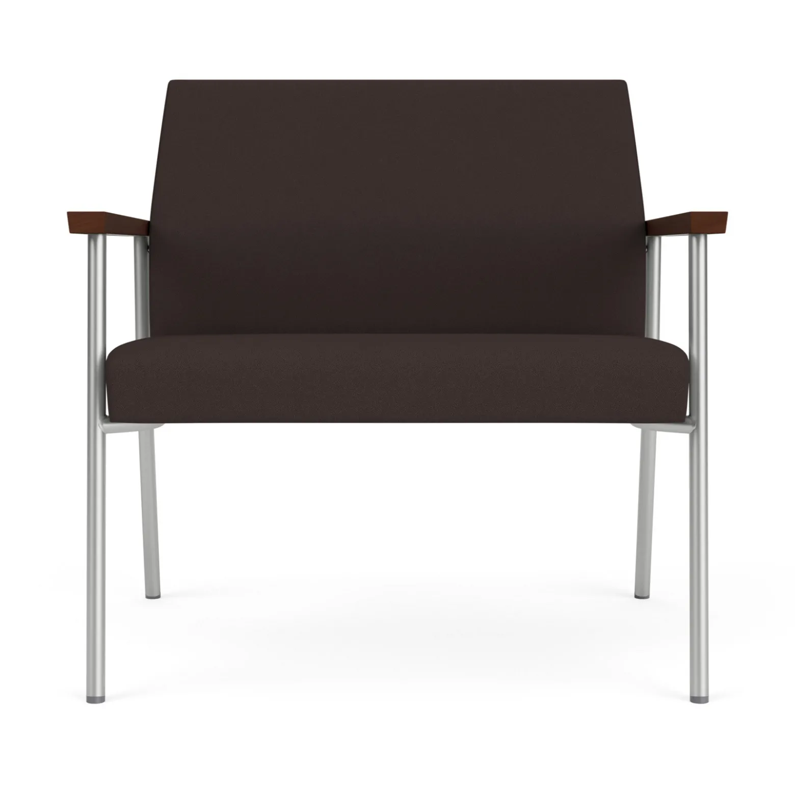 Uptown Bariatric Guest Chair with Solid Fabric Upholstery