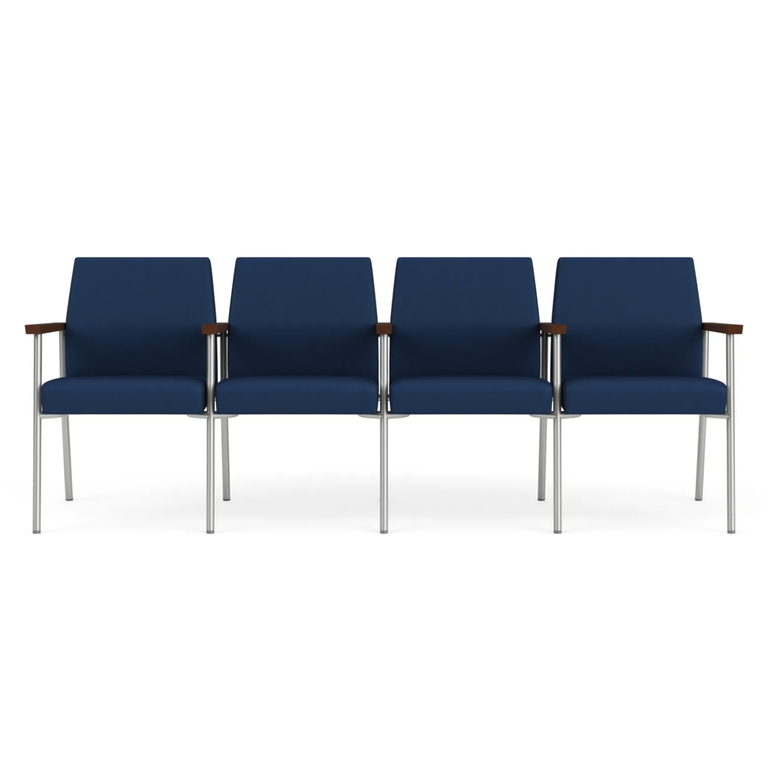 Uptown Four-Seater with Center Arms in Premium Upholstery