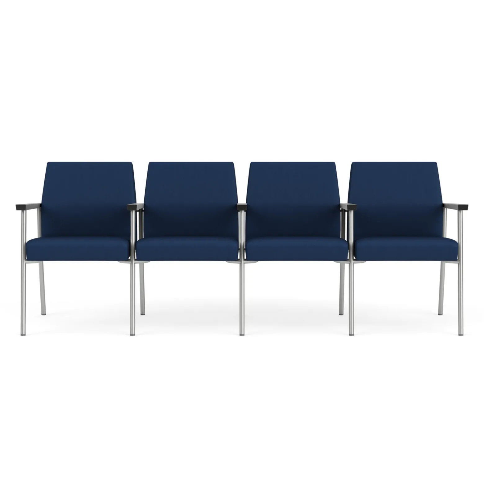 Uptown Four-Seater with Center Arms in Premium Upholstery